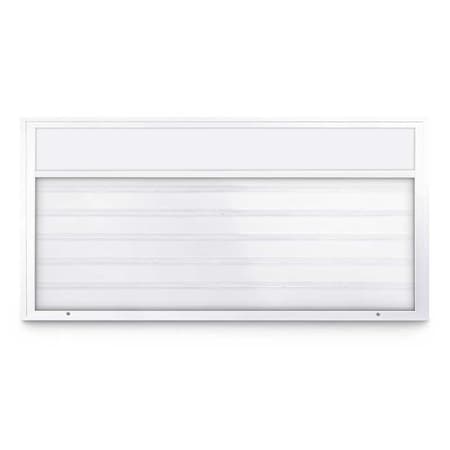 United Visual Products Single Door Radius Corkboard, 18"X24", B UV8000-BRONZE-DBURGU